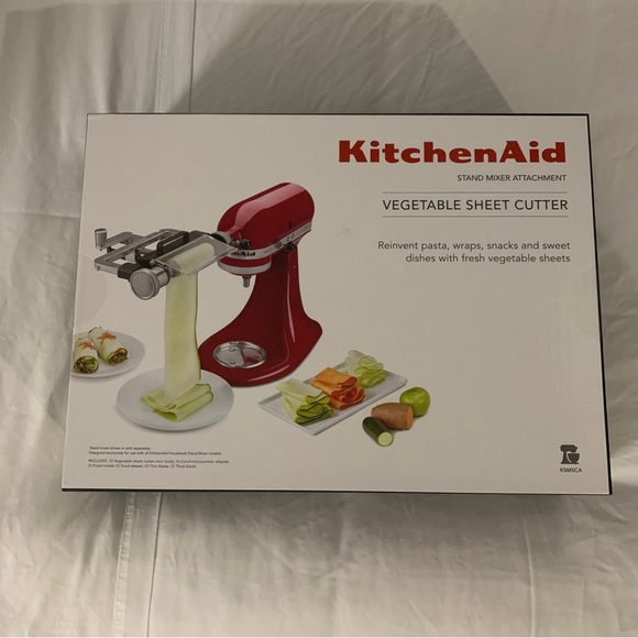 KitchenAid Kitchen New Kitchenaid Vegetable Sheet Cutter Attachment